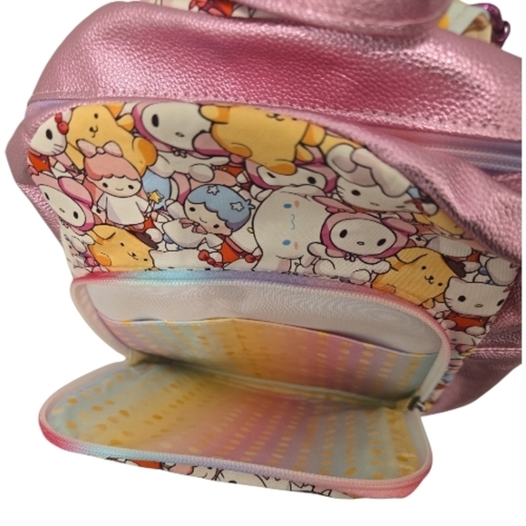 Hello Friends Custom Handmade Mini Backpack NWOT main image 7